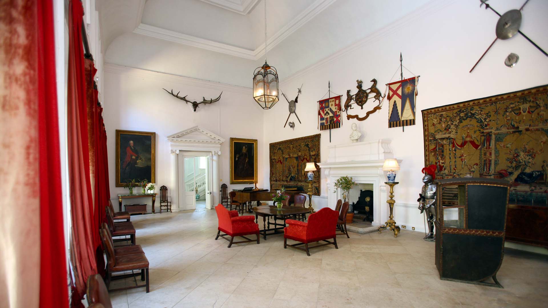 Unique decor around the estate.