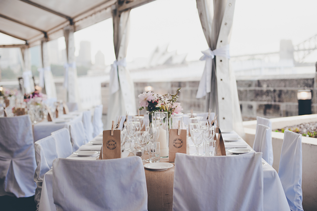 Now, set on a small island in the heart of Sydney Harbour, it's used as a restaurant, a wedding venue and a gorgeous event space with panoramic views of the harbour, the skyline, the Opera House and the Sydney Harbour Bridge.