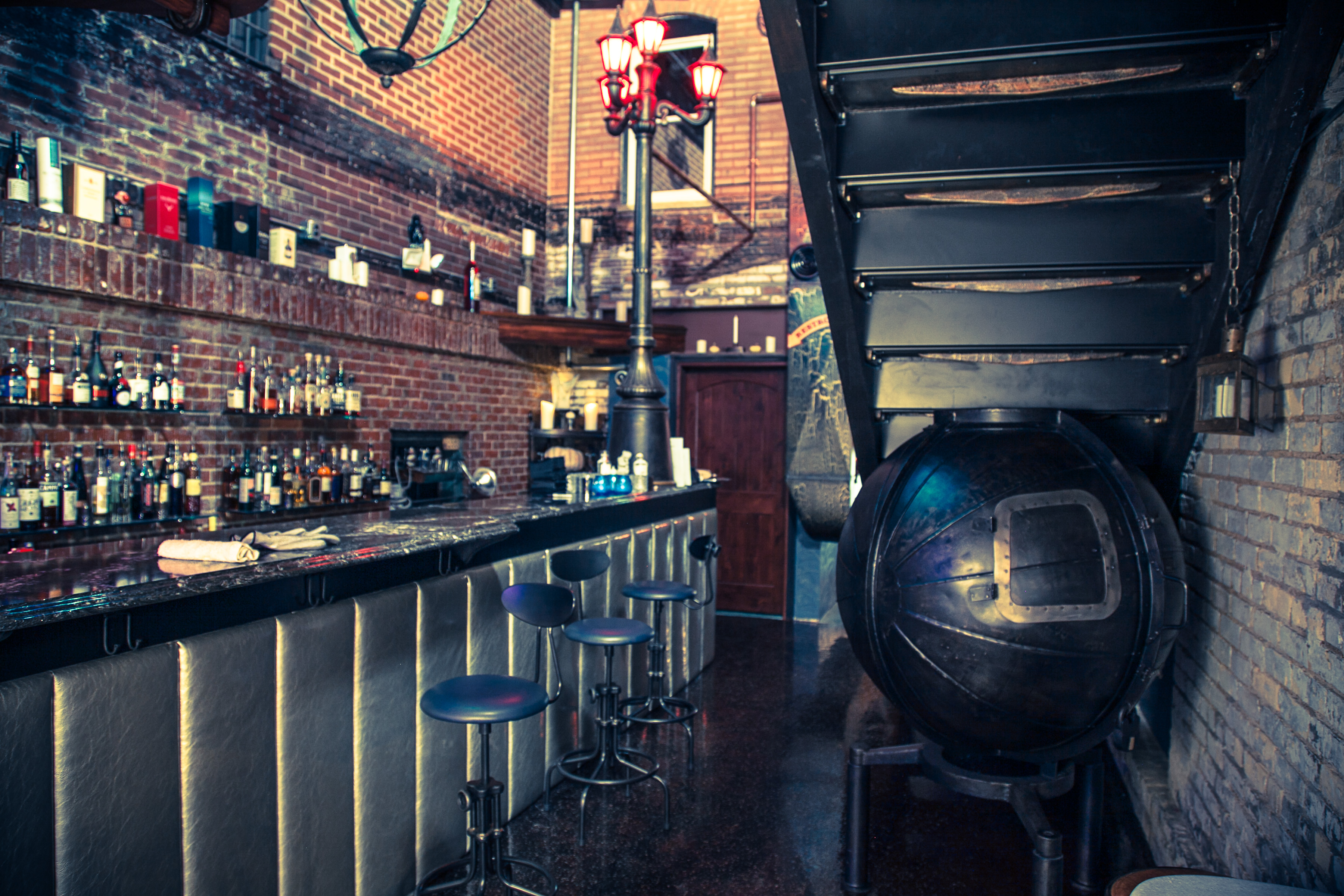 The event center includes a full service bar for beer, wine and cocktails.