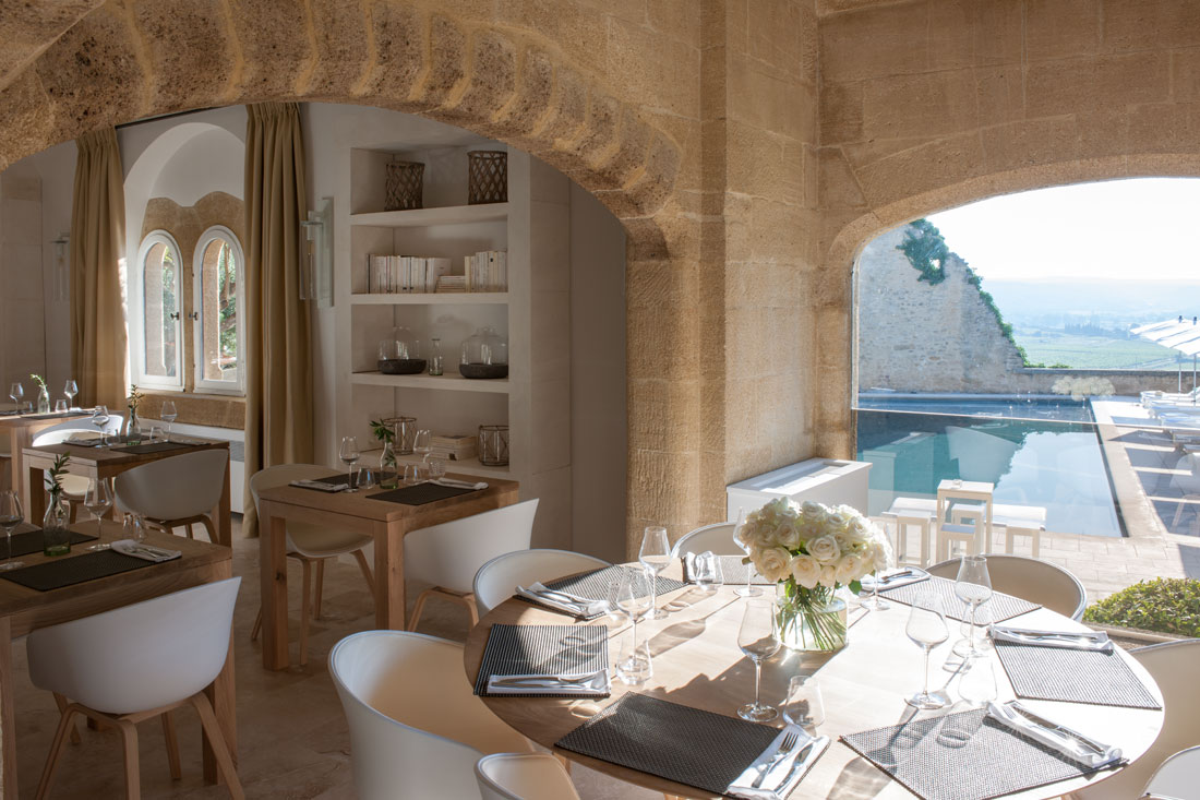 Beautiful arched details in the interior architecture.