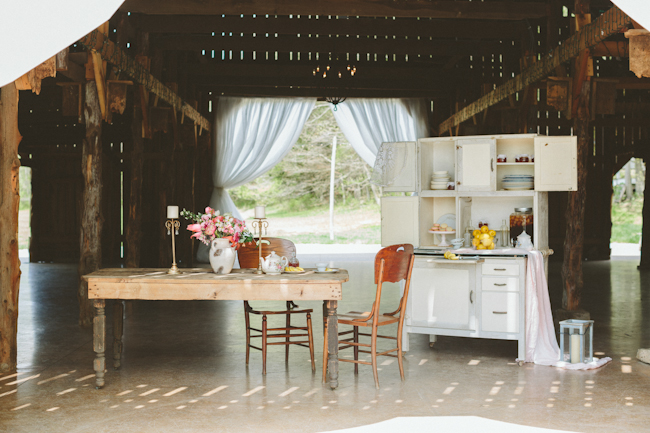 Perfect rustic backdrop for your next event.