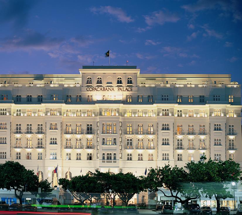 Belmond Copacabana Palace at night