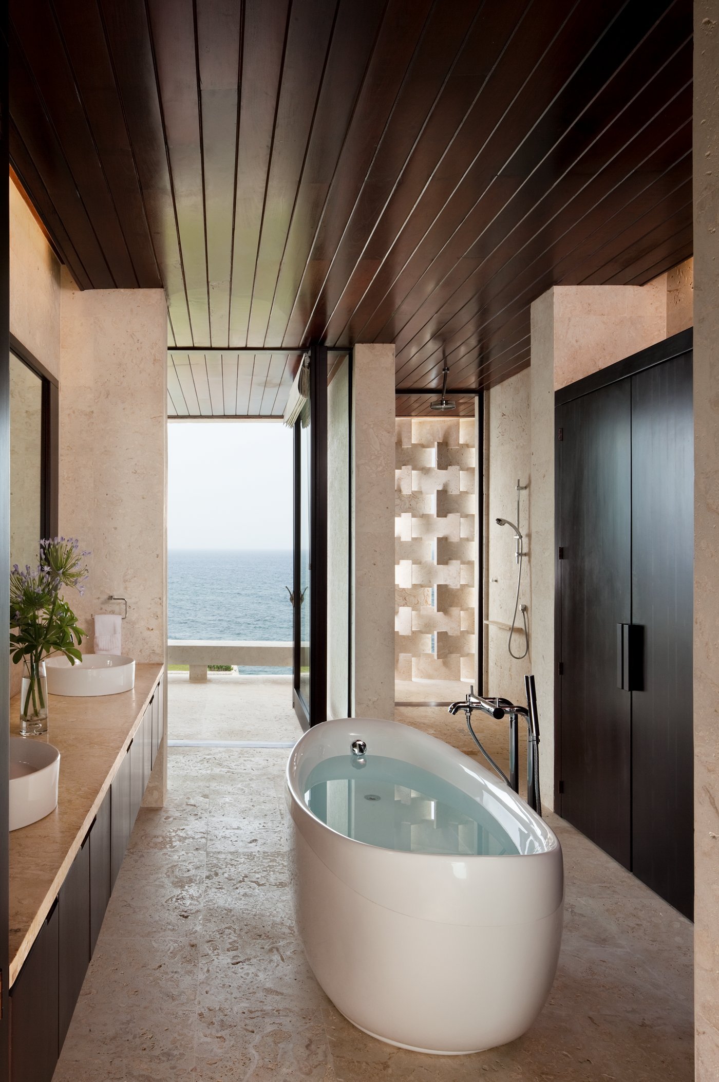 Spa like bathrooms.