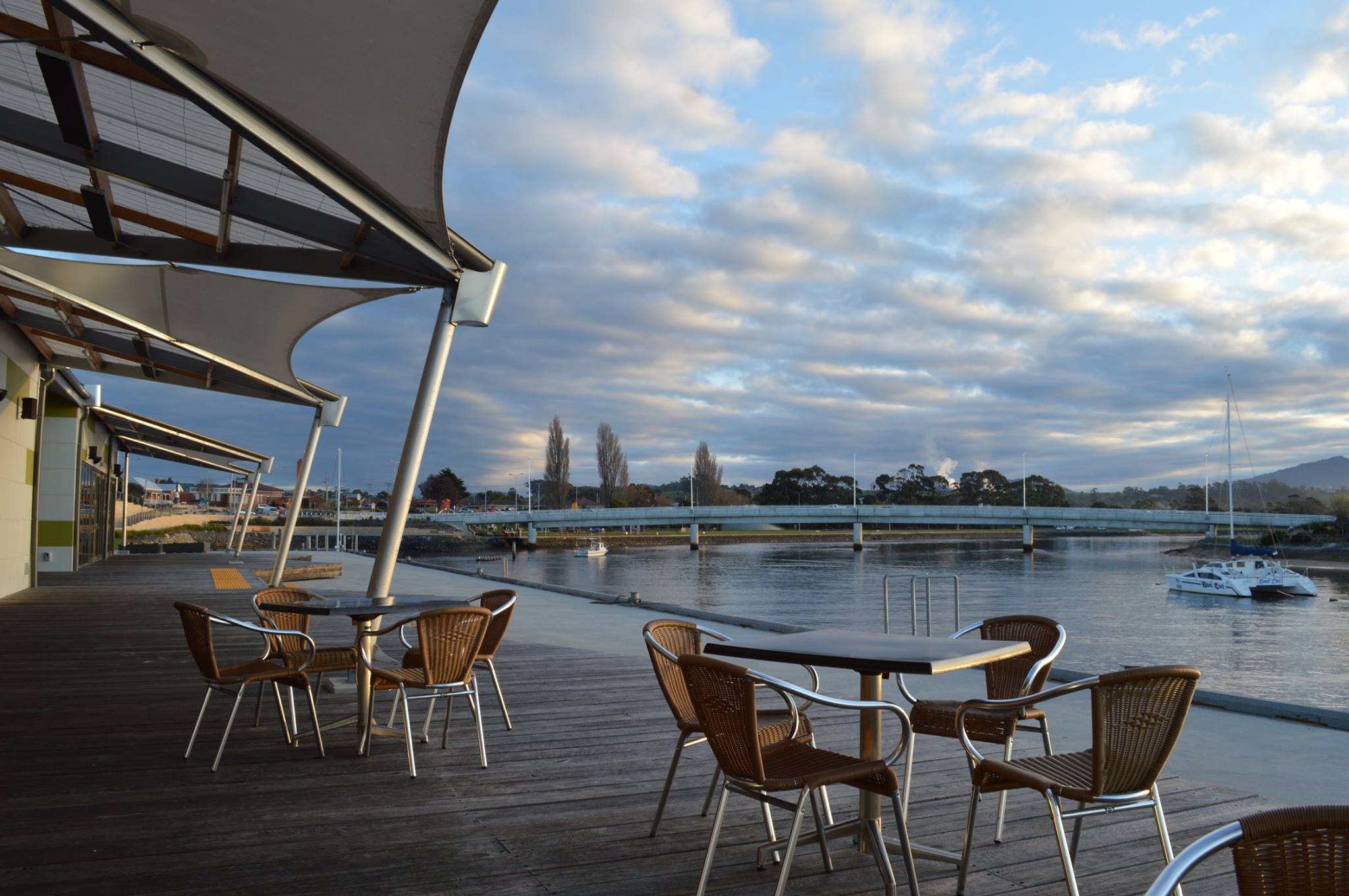 Dinner with a view!