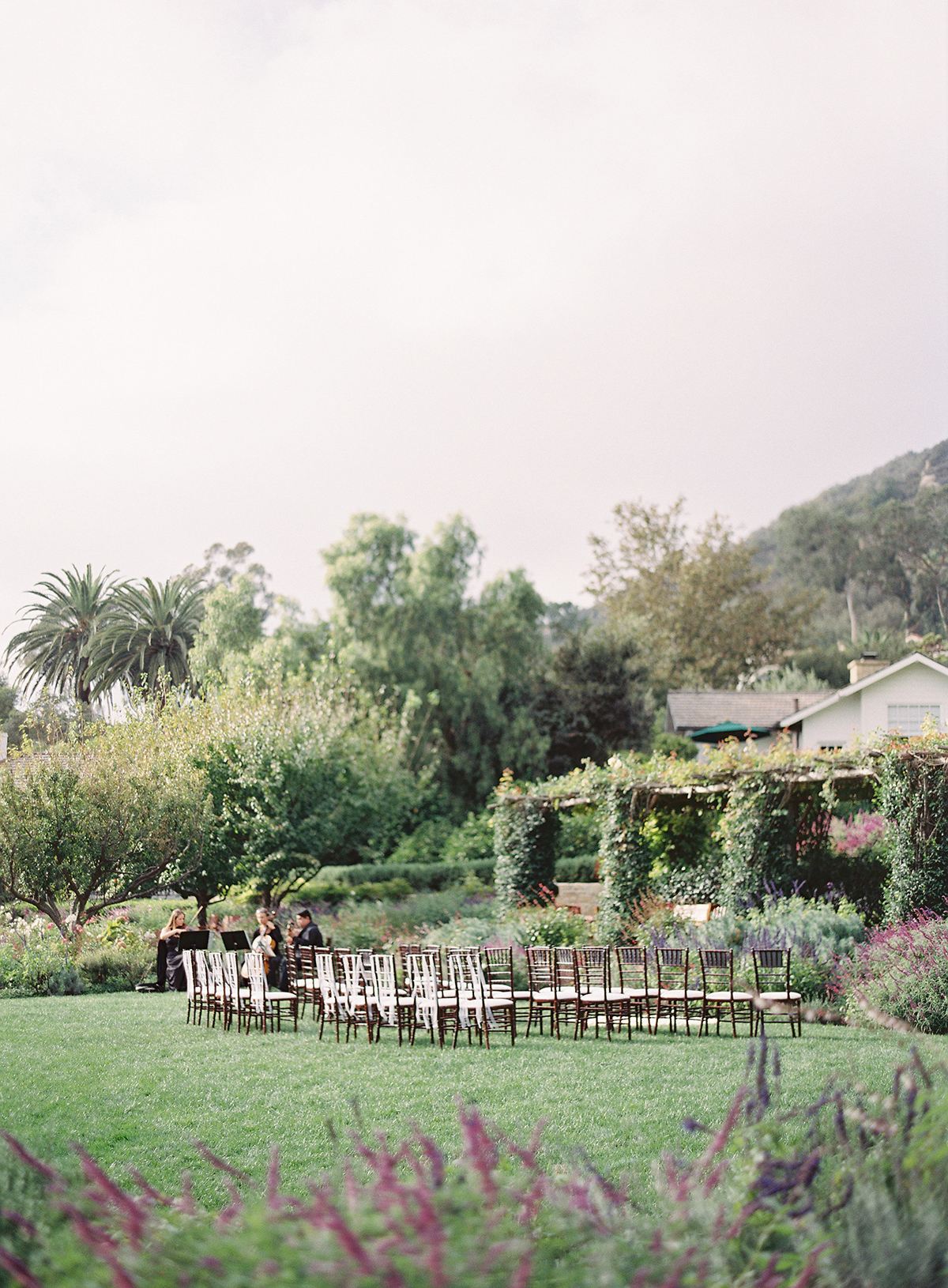 Lush, peaceful, and nestled into the Santa Ynez Mountains our Gardens offer a magical setting for your dream ceremony and cocktail reception.