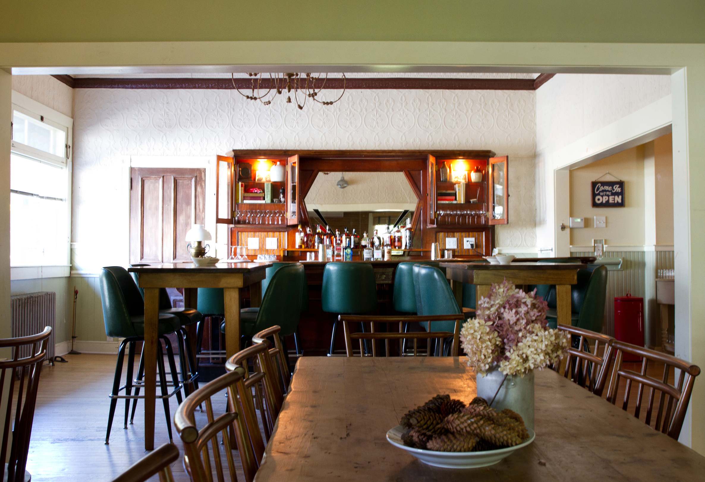 The Bar Room and Restaurant at the North Branch Inn serves a concise menu that is constantly changing.