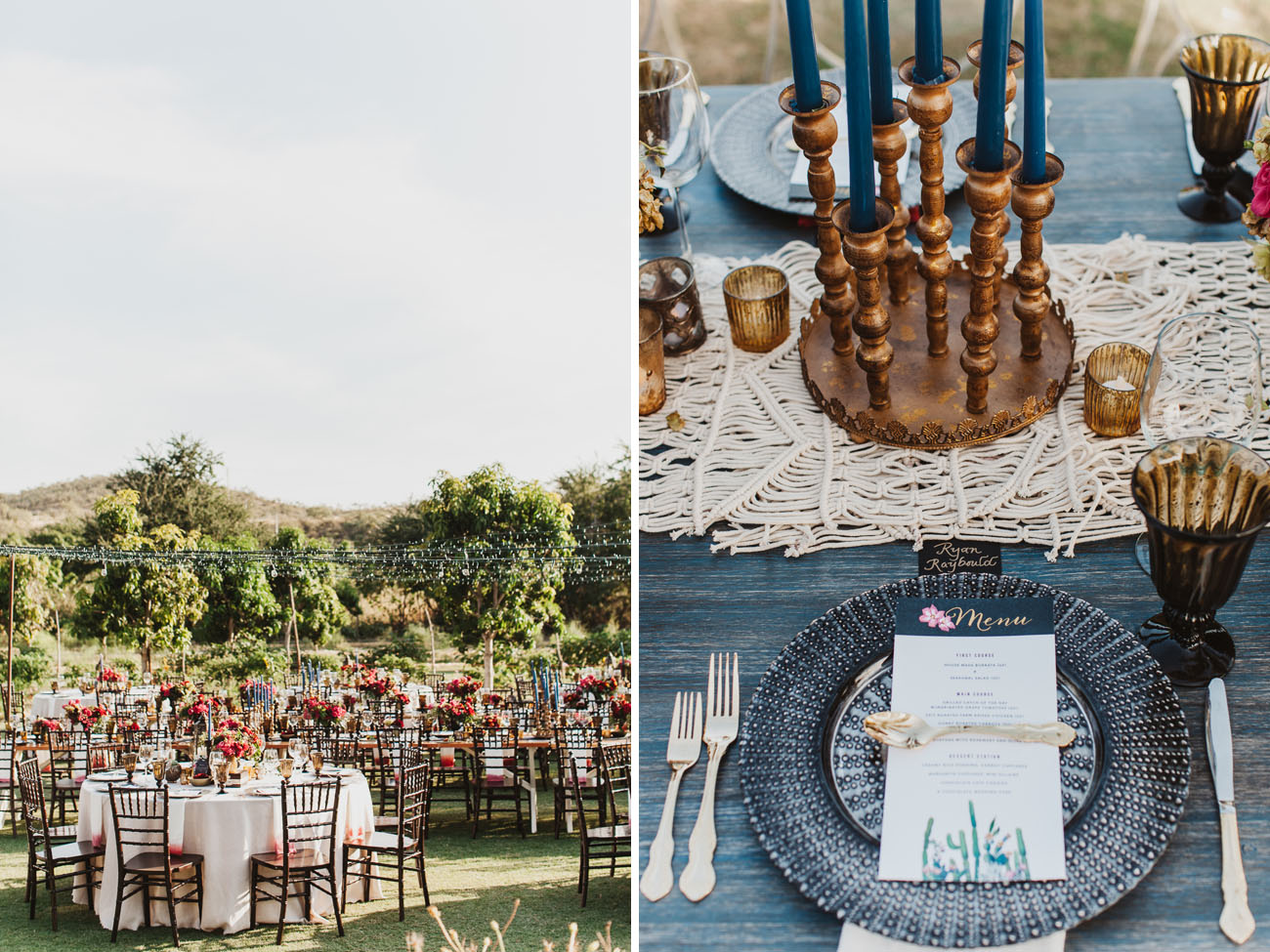 Event menus, which vary with the field offerings and your preferences, are crafted to provide a fresh and unique connection to your field surroundings.