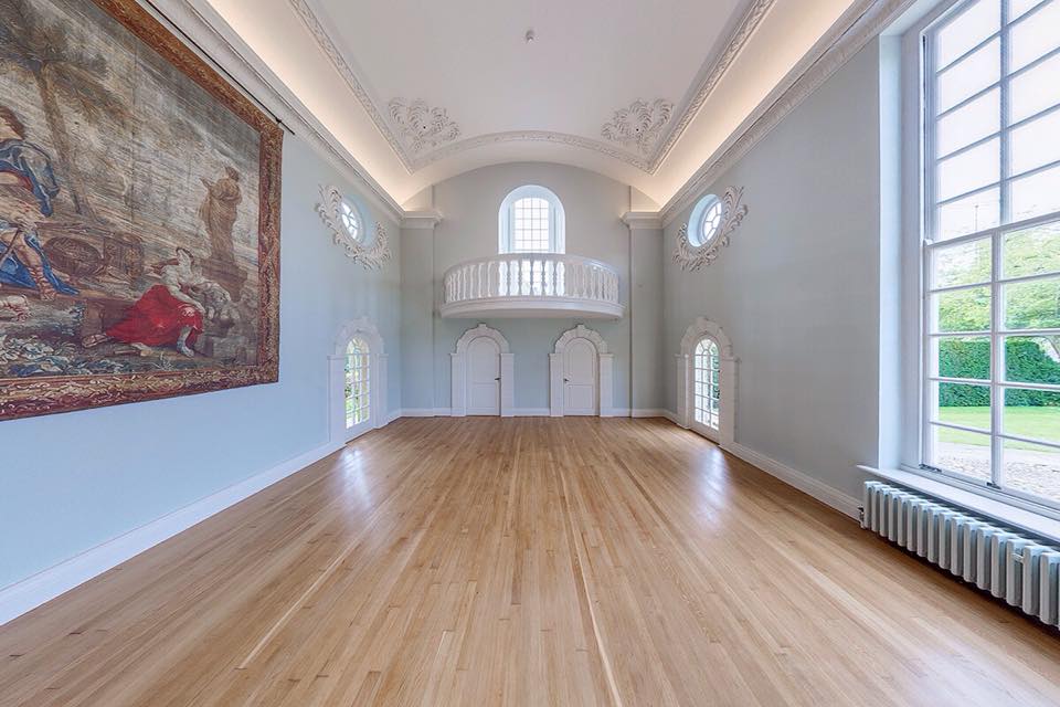 Seating up to 100 for a ceremony, or 80 for a dinner, it is a beautiful classical space with a minstrels gallery, perfect for a string trio or a DJ!