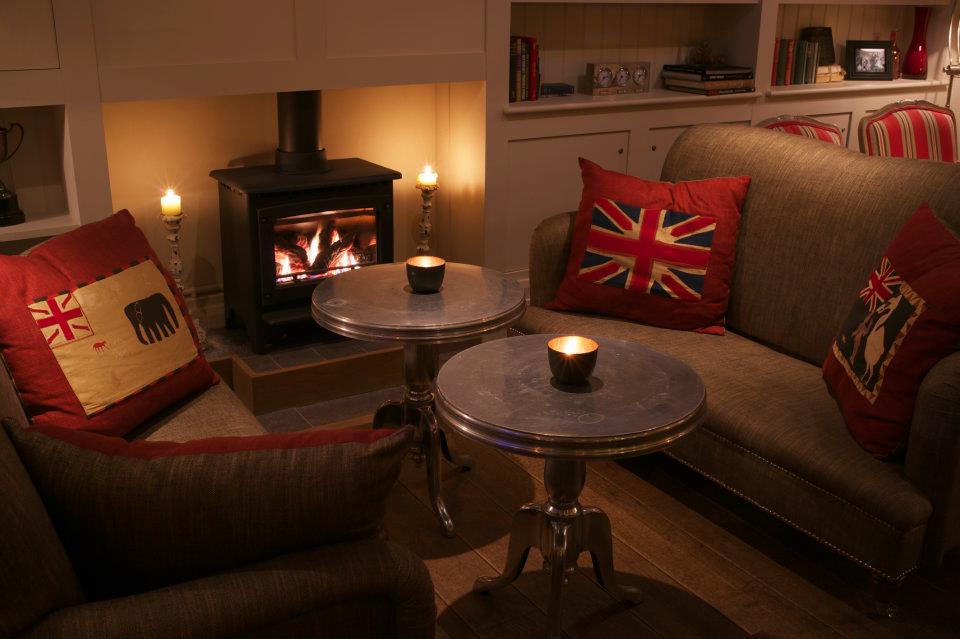 Enjoy the cozy lounge!