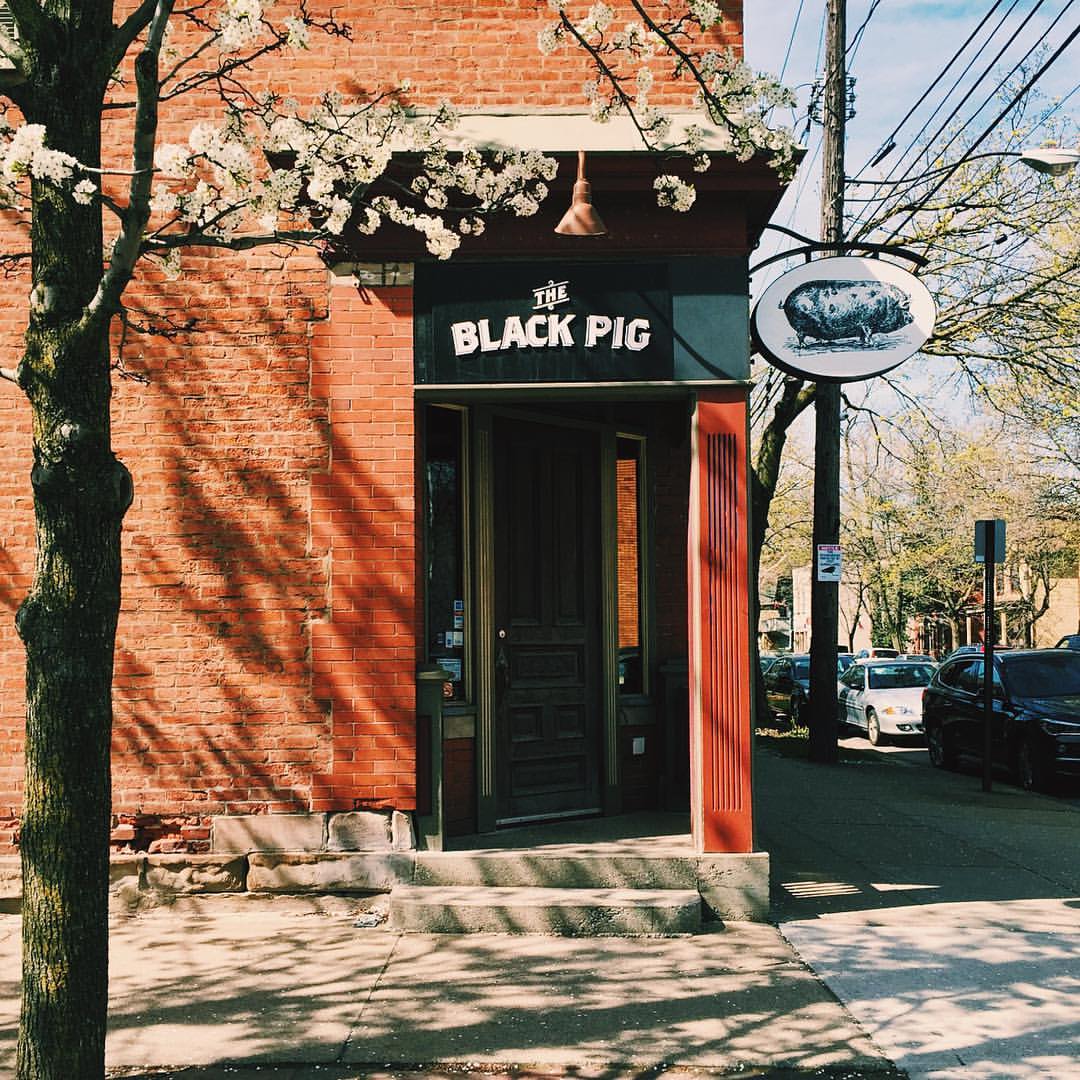 The Black Pig is housed in a historical, Civil War-era house that has been a staple in the Ohio City neighborhood for decades.