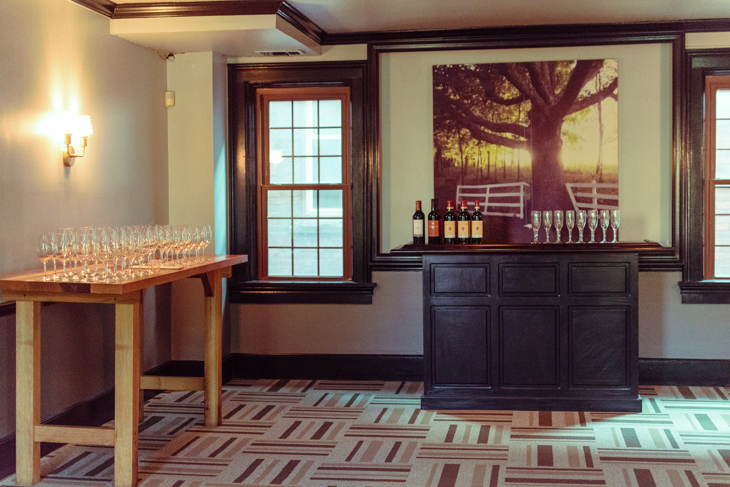 Bar set up for your event.