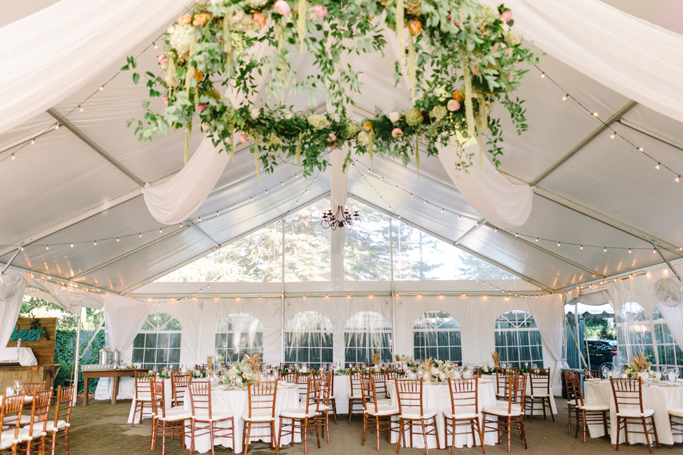 Beautiful Tented Reception