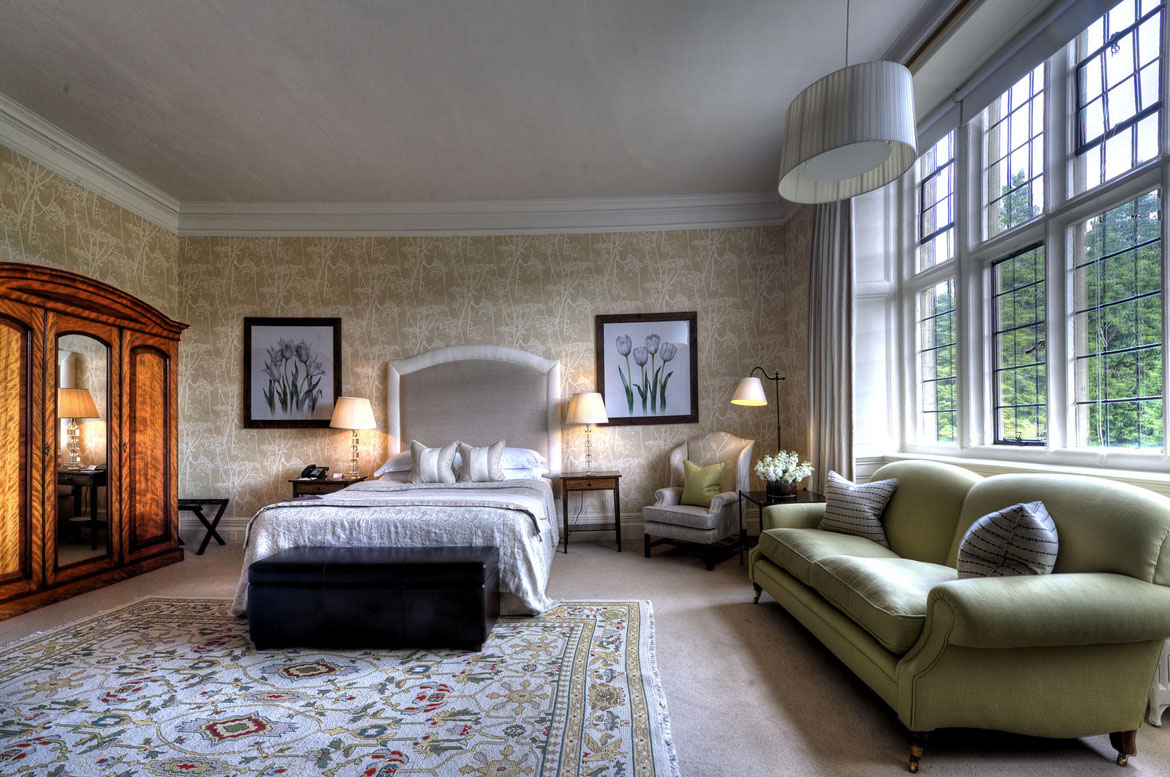 Each bedroom reflects the luxurious hospitality that the 5 star Bovey Castle is renowned for, with every finishing touch selected to complement the warmth and elegance of our guest rooms.