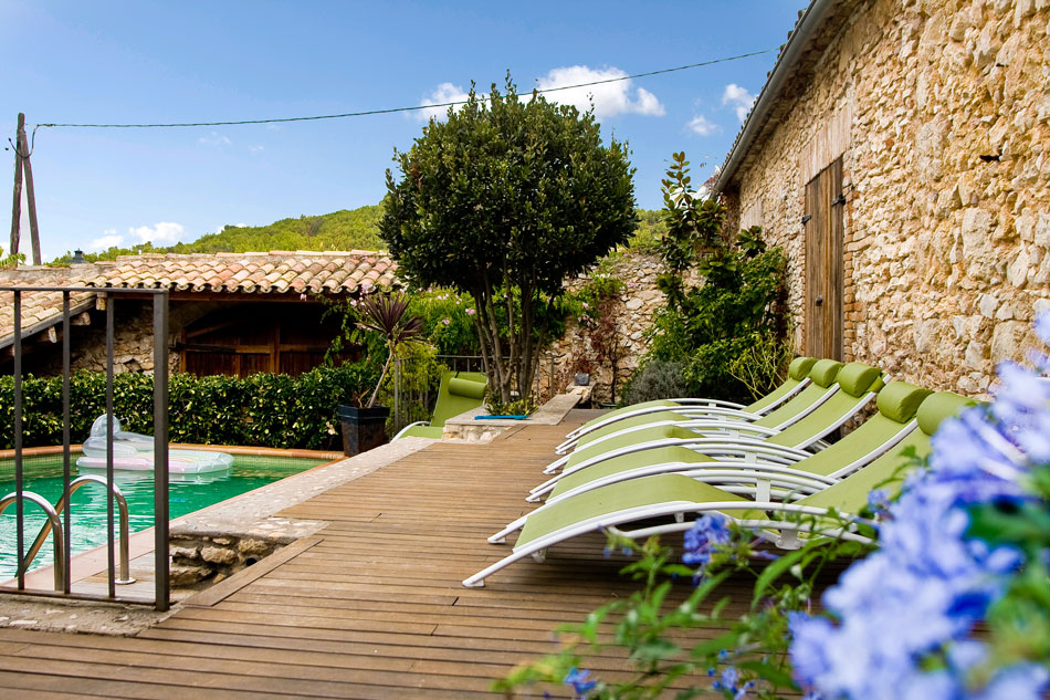 Lounge by the pool and enjoy a the beautiful outdoors.