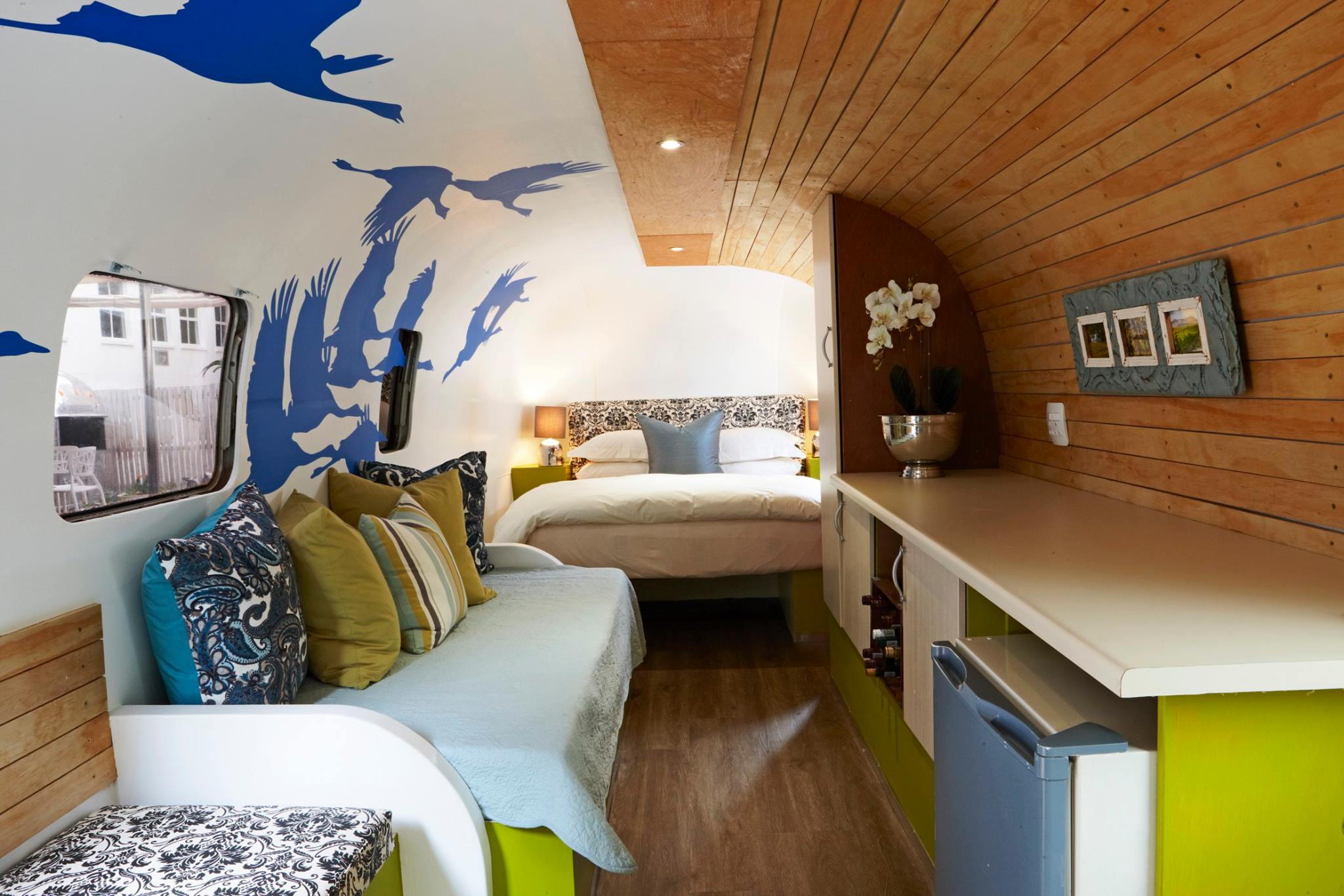 There’s nothing ordinary about going all the way to the United States of America to source seven vintage Airstream trailers, and then hauling them back across the Atlantic and hoisting them onto the roof of an urban hotel.