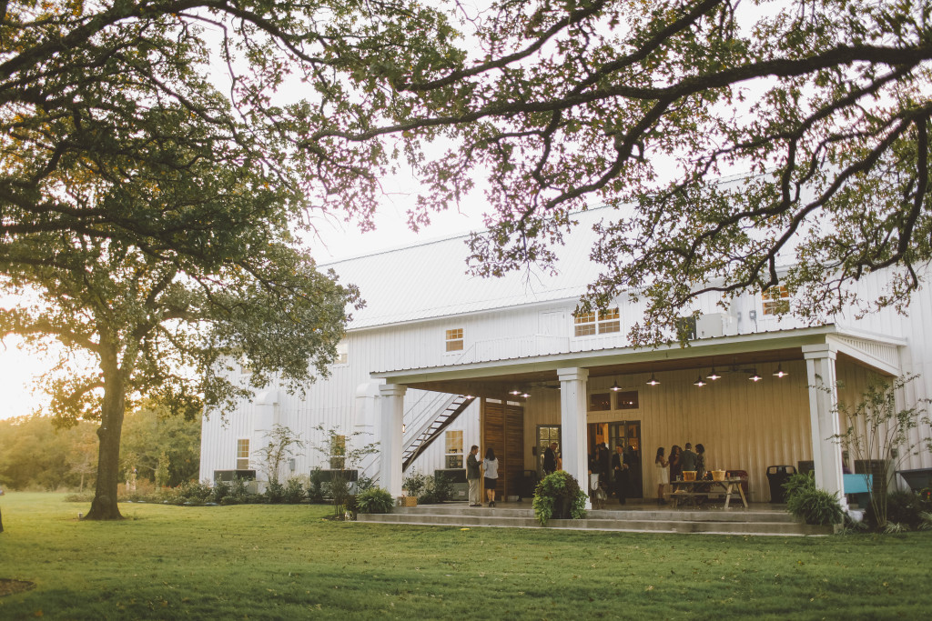 Outdoor covered patio, great space for dancing or cocktail hour.