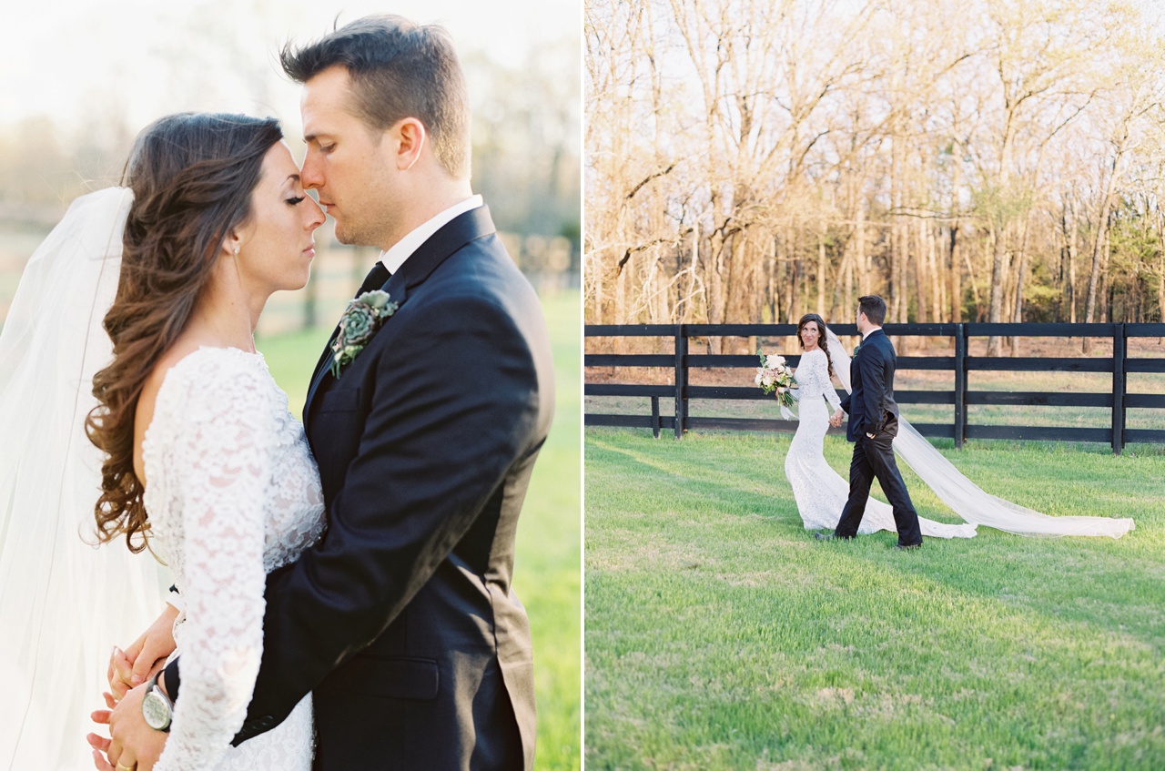 Beautiful backdrops for wedding portraits.