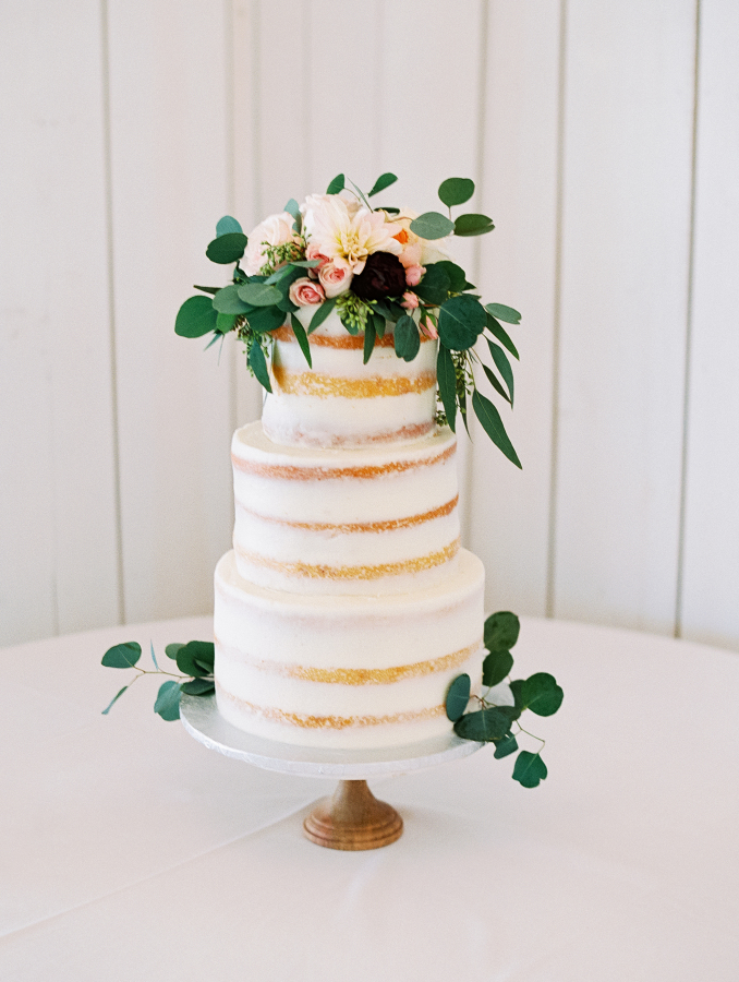 Naked Wedding Cake