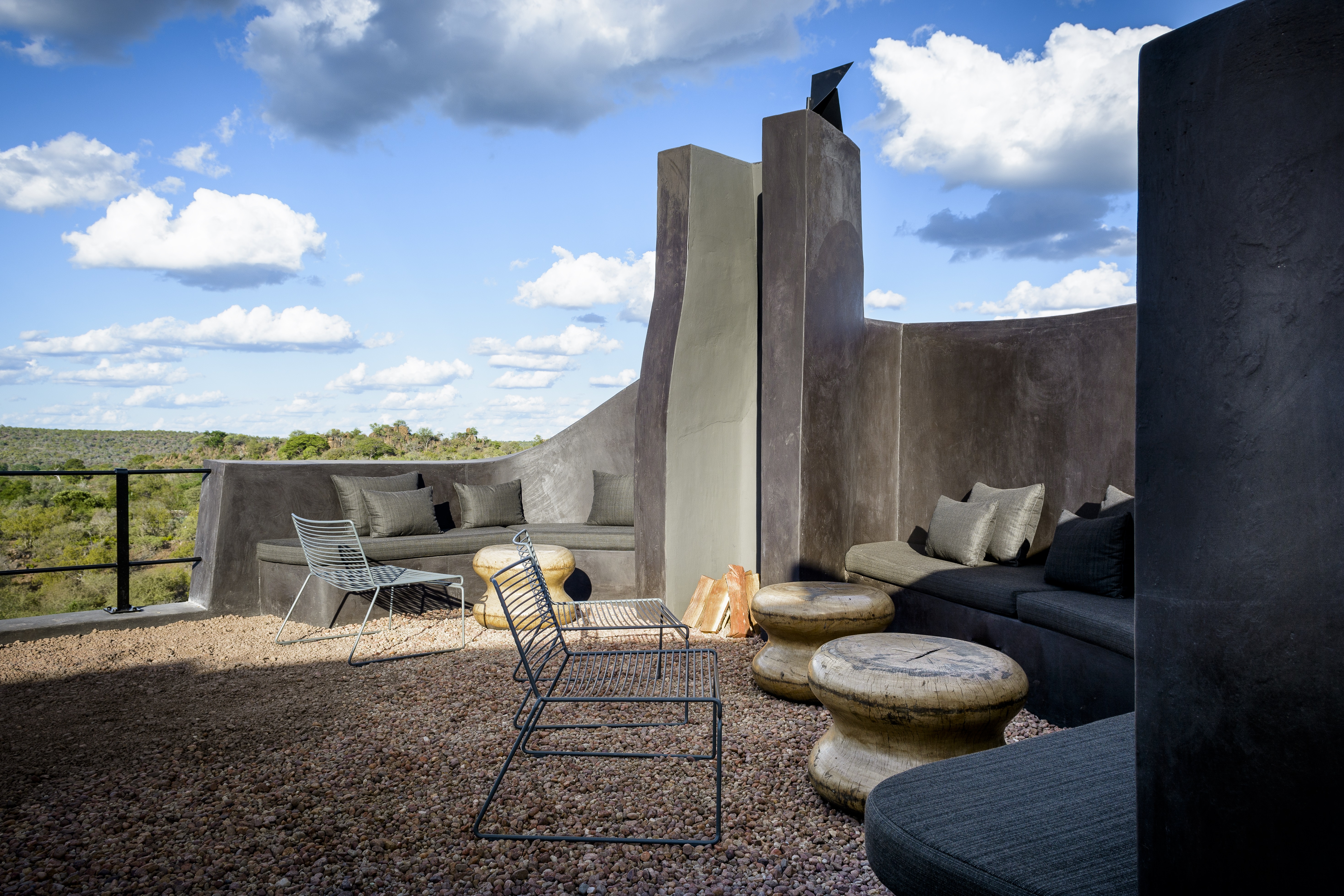 The exclusive concession is a richly diverse habitat, teeming with game, beneath endless African skies.
