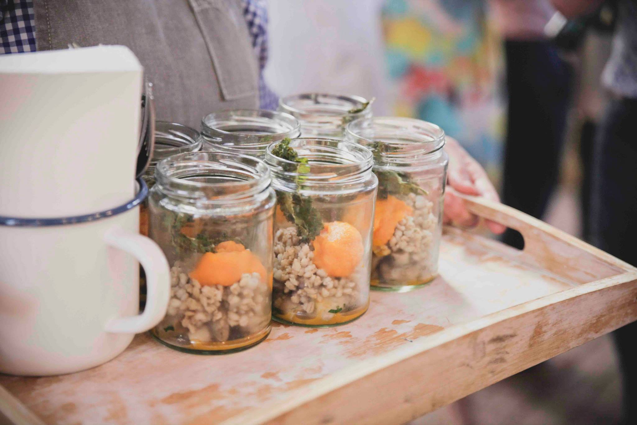 Delicious meals prepared by The Farm Cafe.