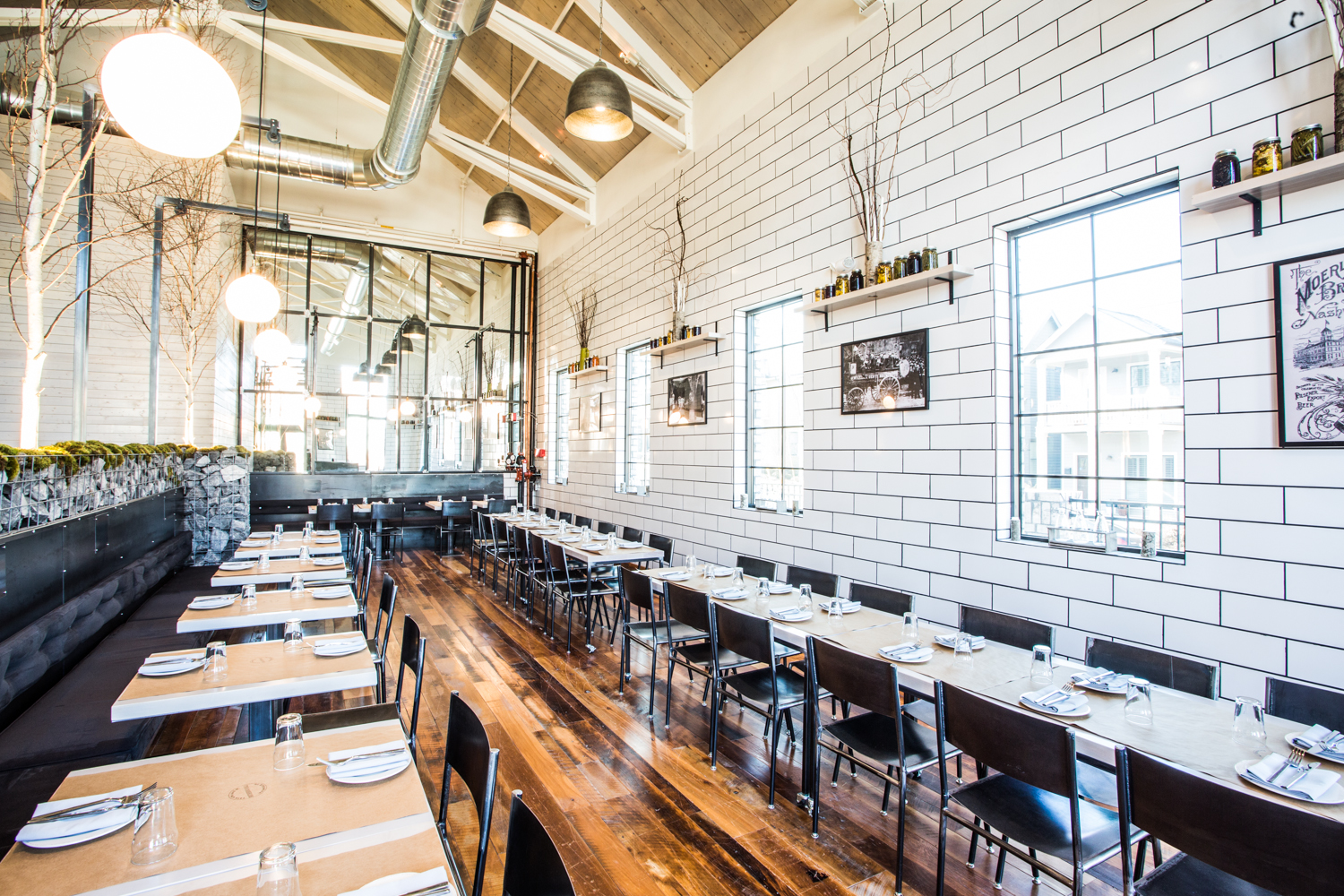 Butchertown Hall is always open, 7 days a week, for lunch, dinner, and weekend brunch.