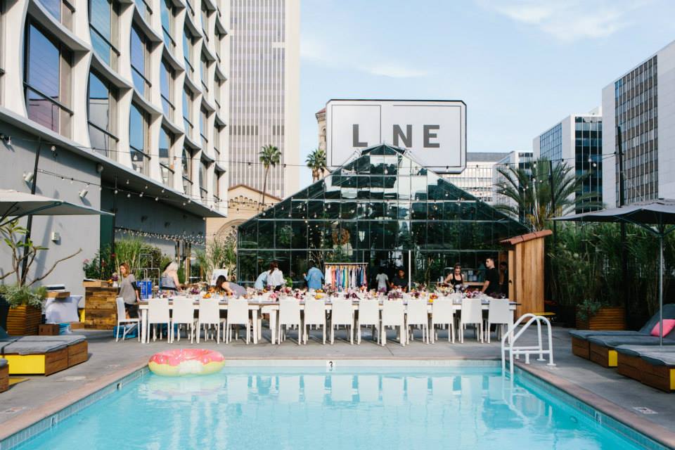 Poolside Reception