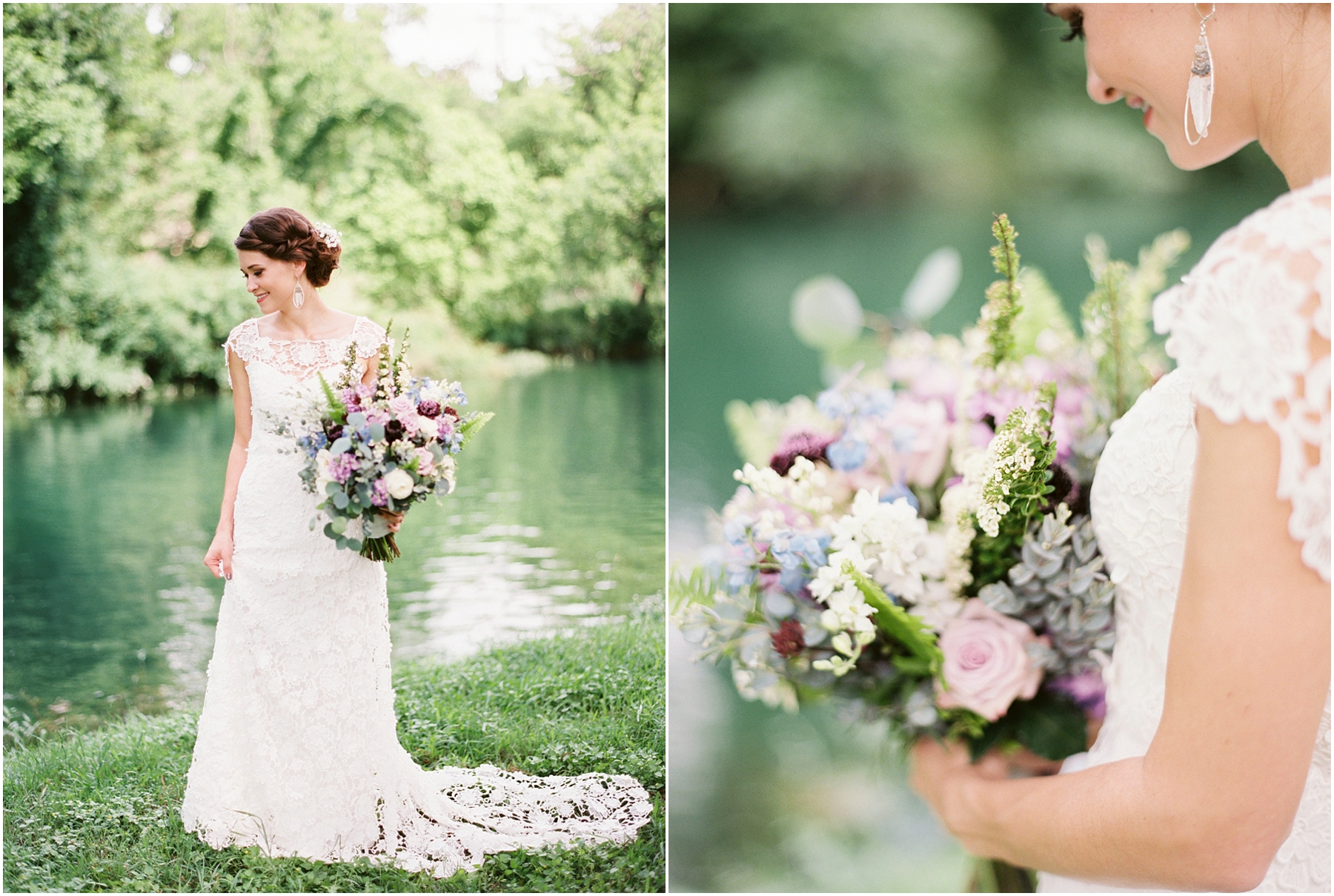 Beautiful portraits by the water.