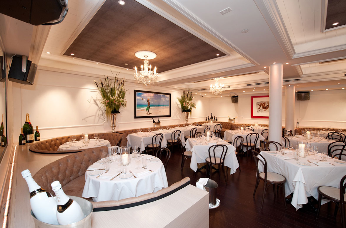 Fine French bistro known for a lively brunch scene, with an opulent space accented by graffiti art.