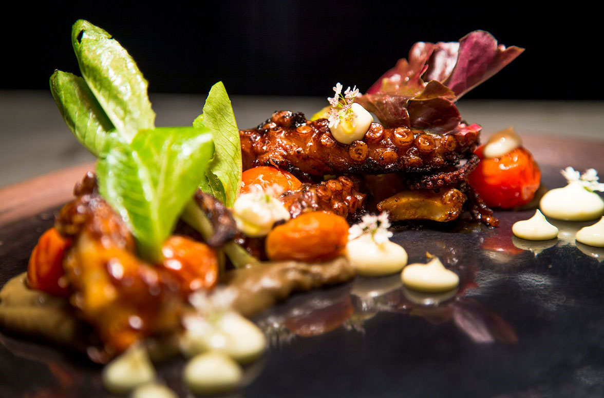 We've been able to develop an extremely creative food and cocktail program, similar to what you might find in a large city.