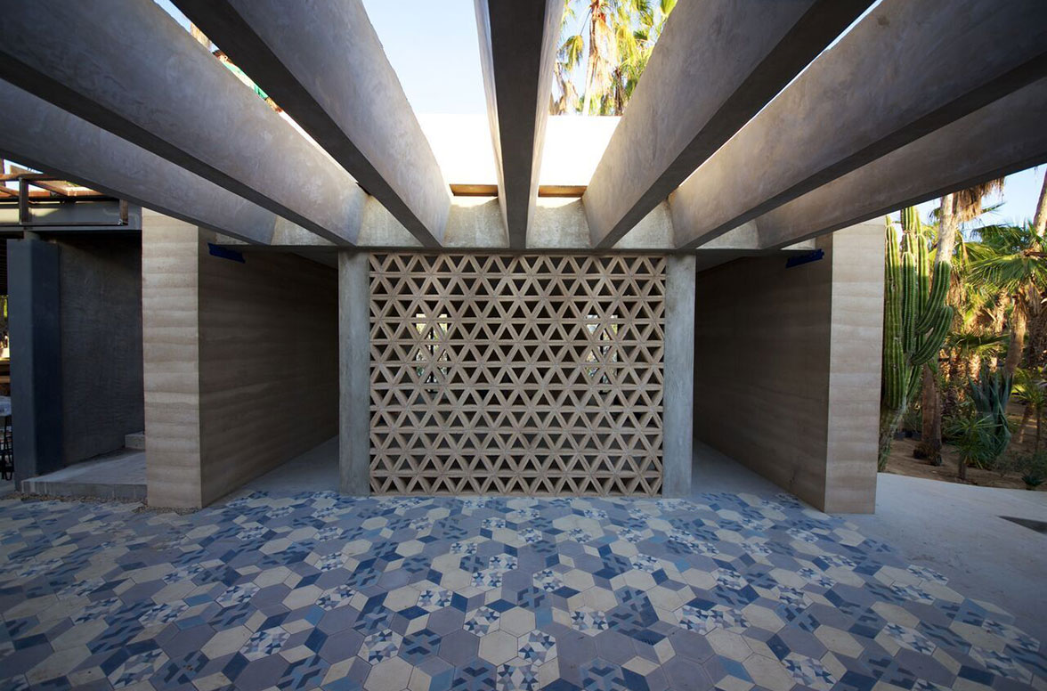 Beautiful architectural elements throughout the hotel.