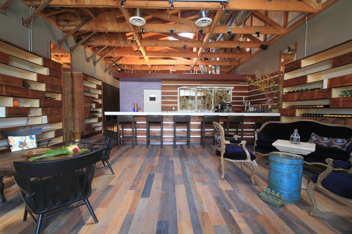 This Spanish Colonial style warehouse is at the center of the independent business corridor of South Park in uptown San Diego and is attached to The Rose Wine Bar + Bottle Shop which features a large selection of natural and organic wine and food.