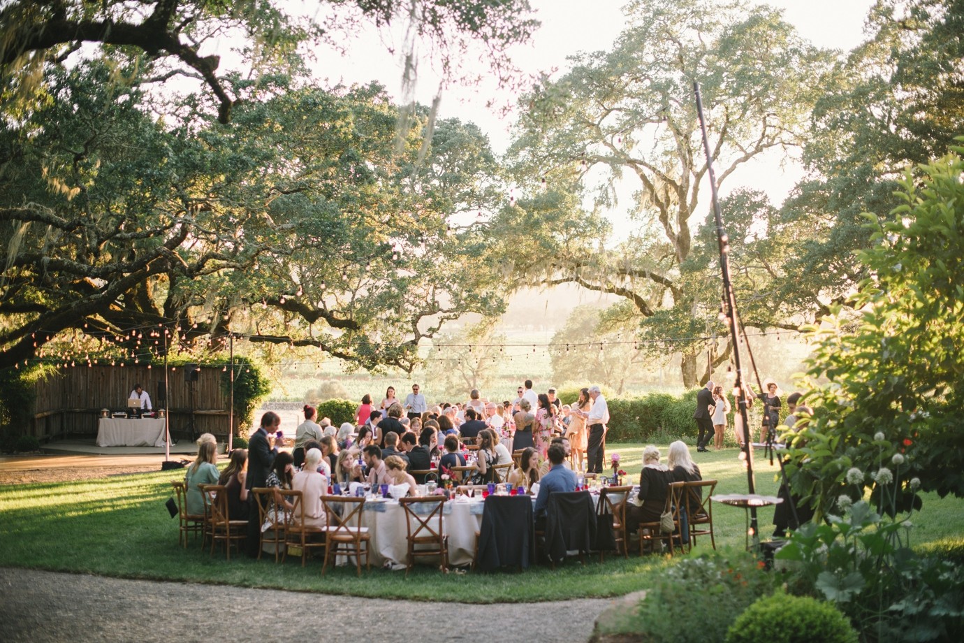 Reception garden