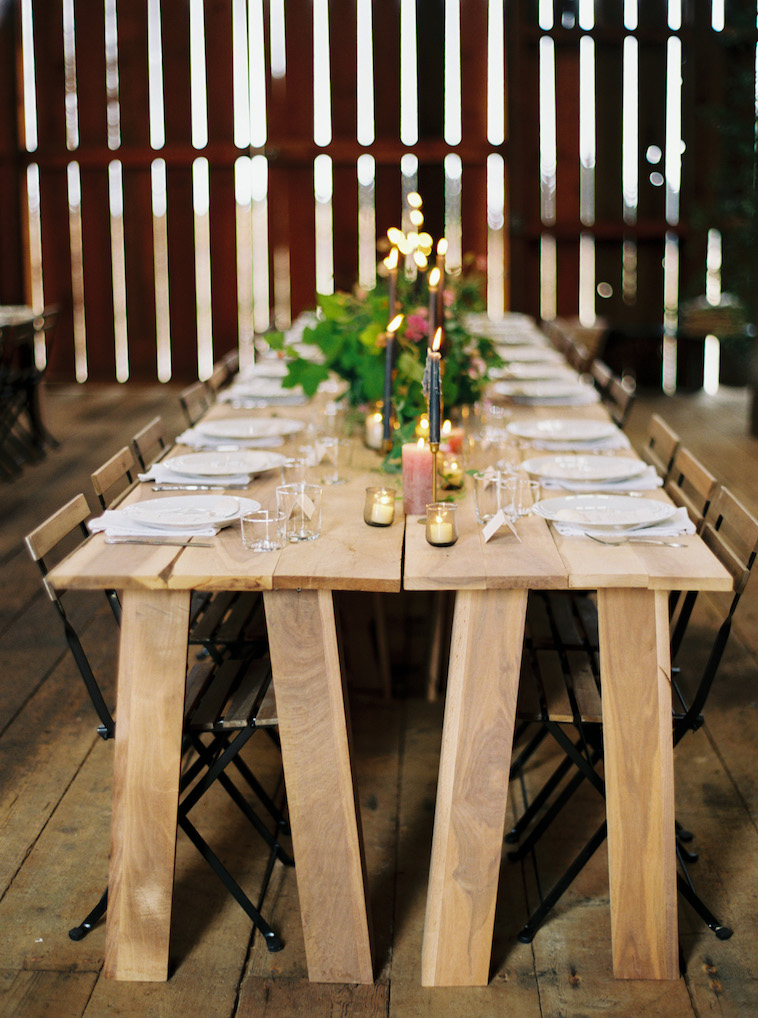 Table Setting at Coffey's Cove