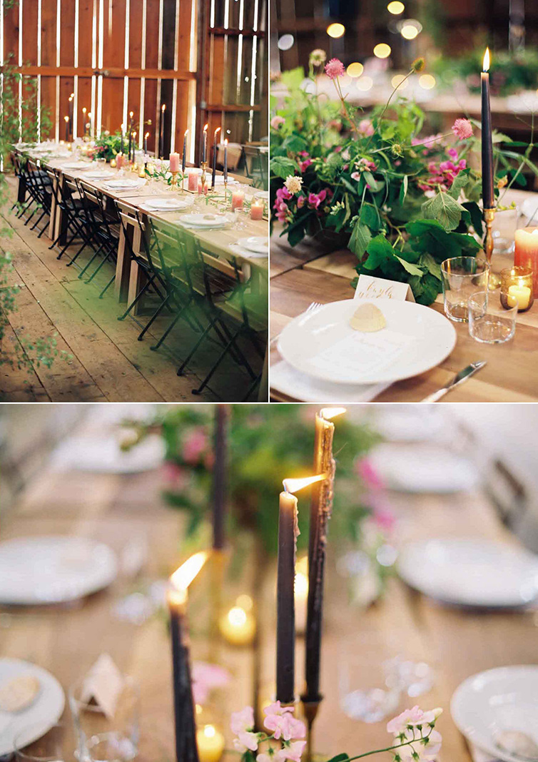 Table Setting at Coffey's Cove