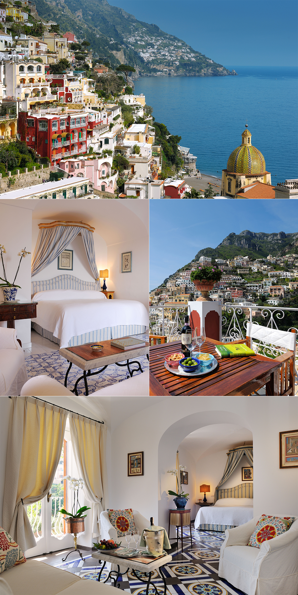 Le Sirenuse on the Amalfi Coast in Italy
