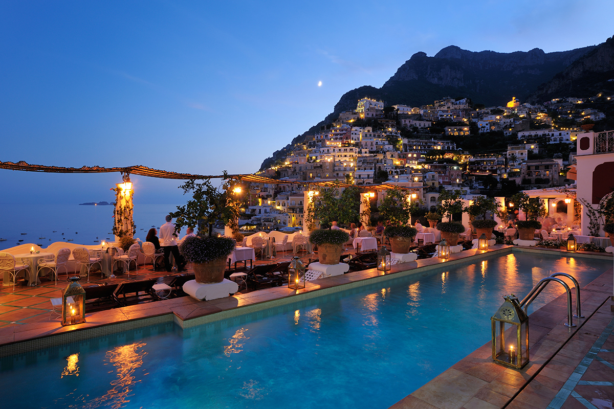 Le Sirenuse on the Amalfi Coast in Italy