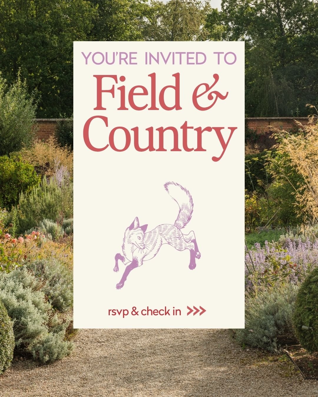 You're Invited to Field & Country Collection
