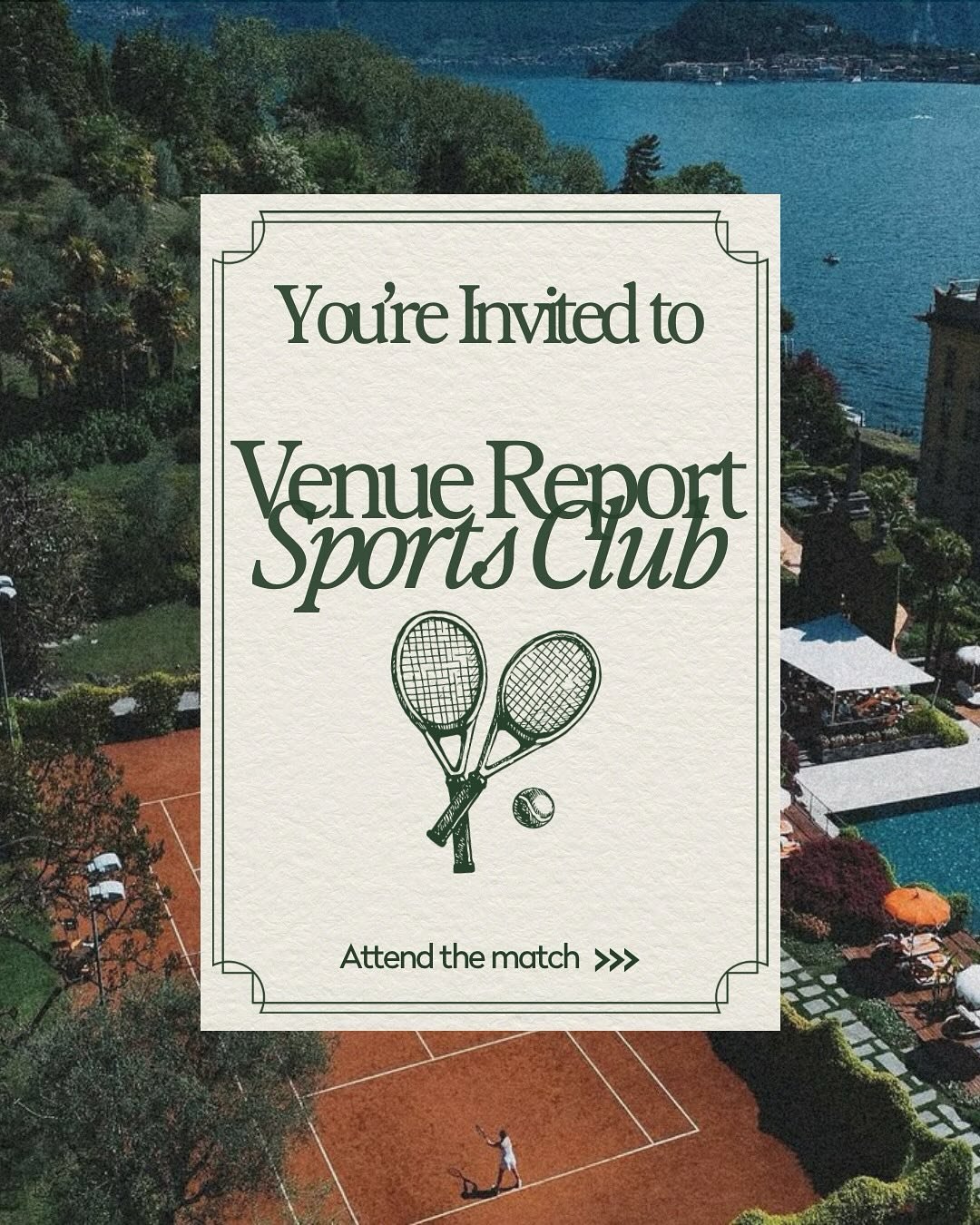 Venue Report Sports Club Collection