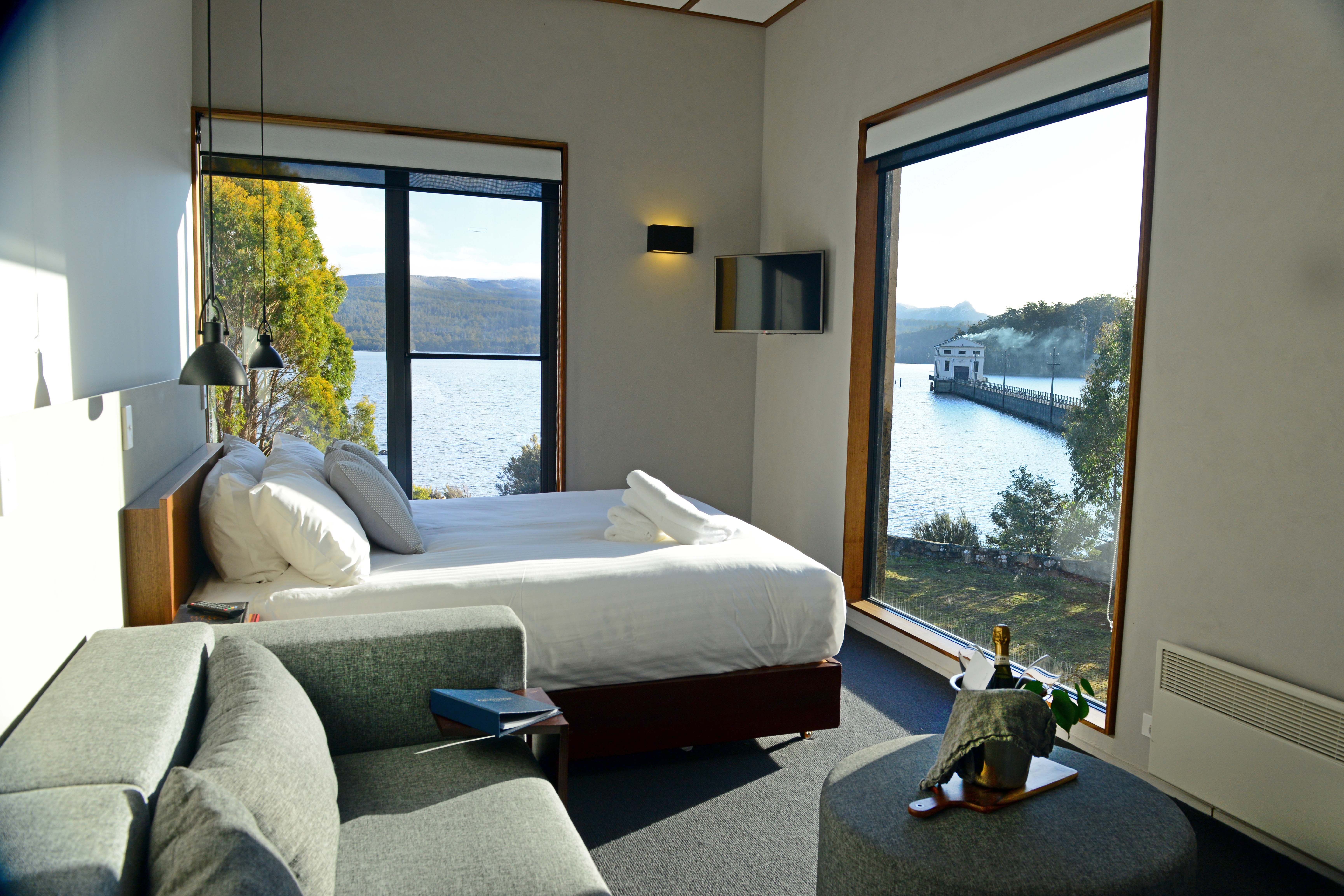 Views of unspoiled wilderness from every room.