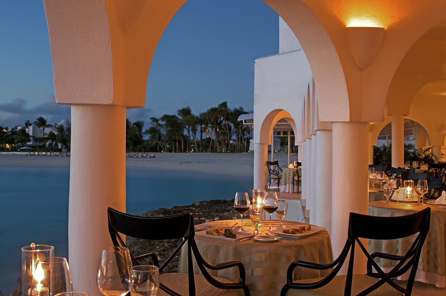 Pimms is the resort’s signature dining venue and touted as the ultimate seafood restaurant in Anguilla.