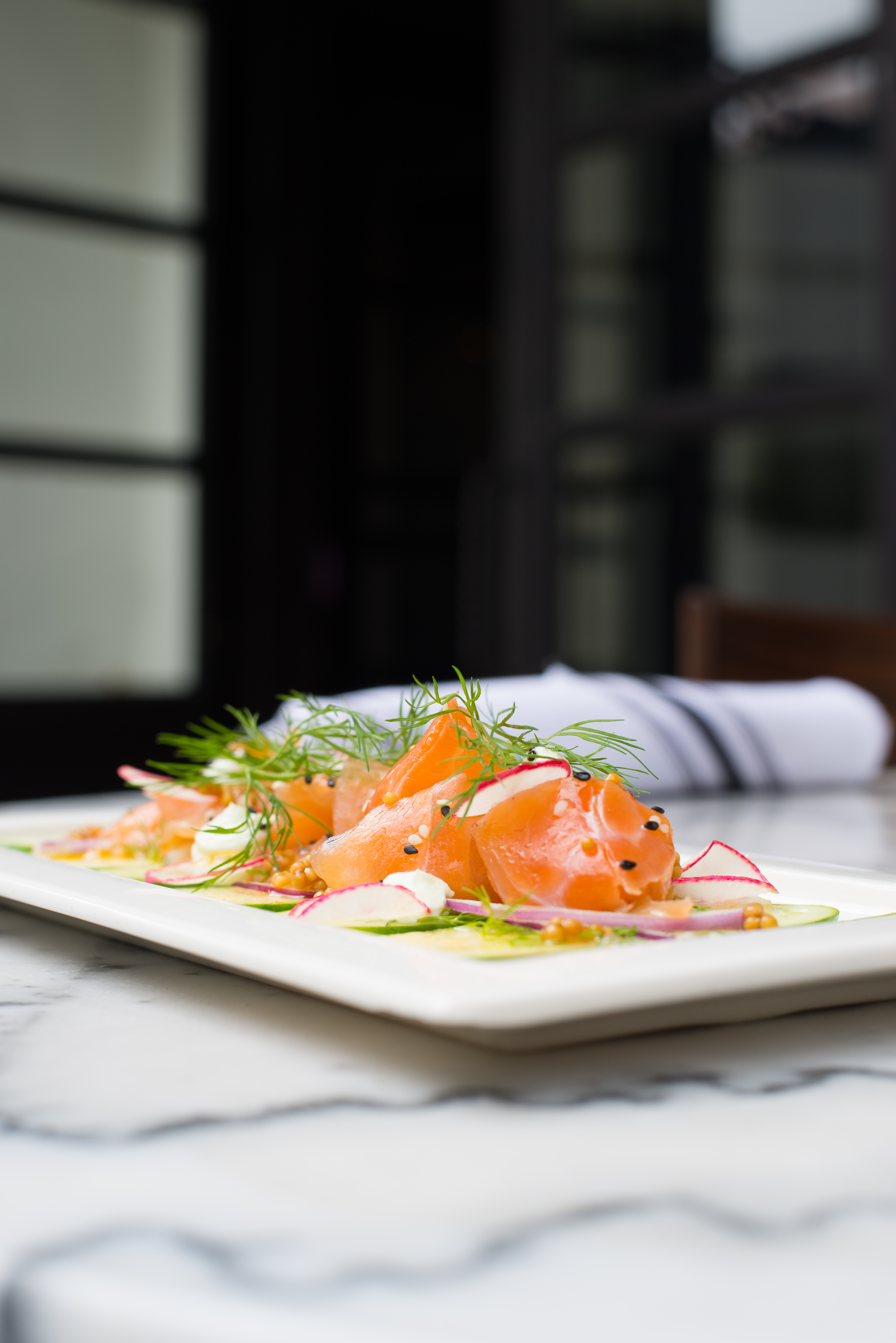 Salmon Belly Tiradito