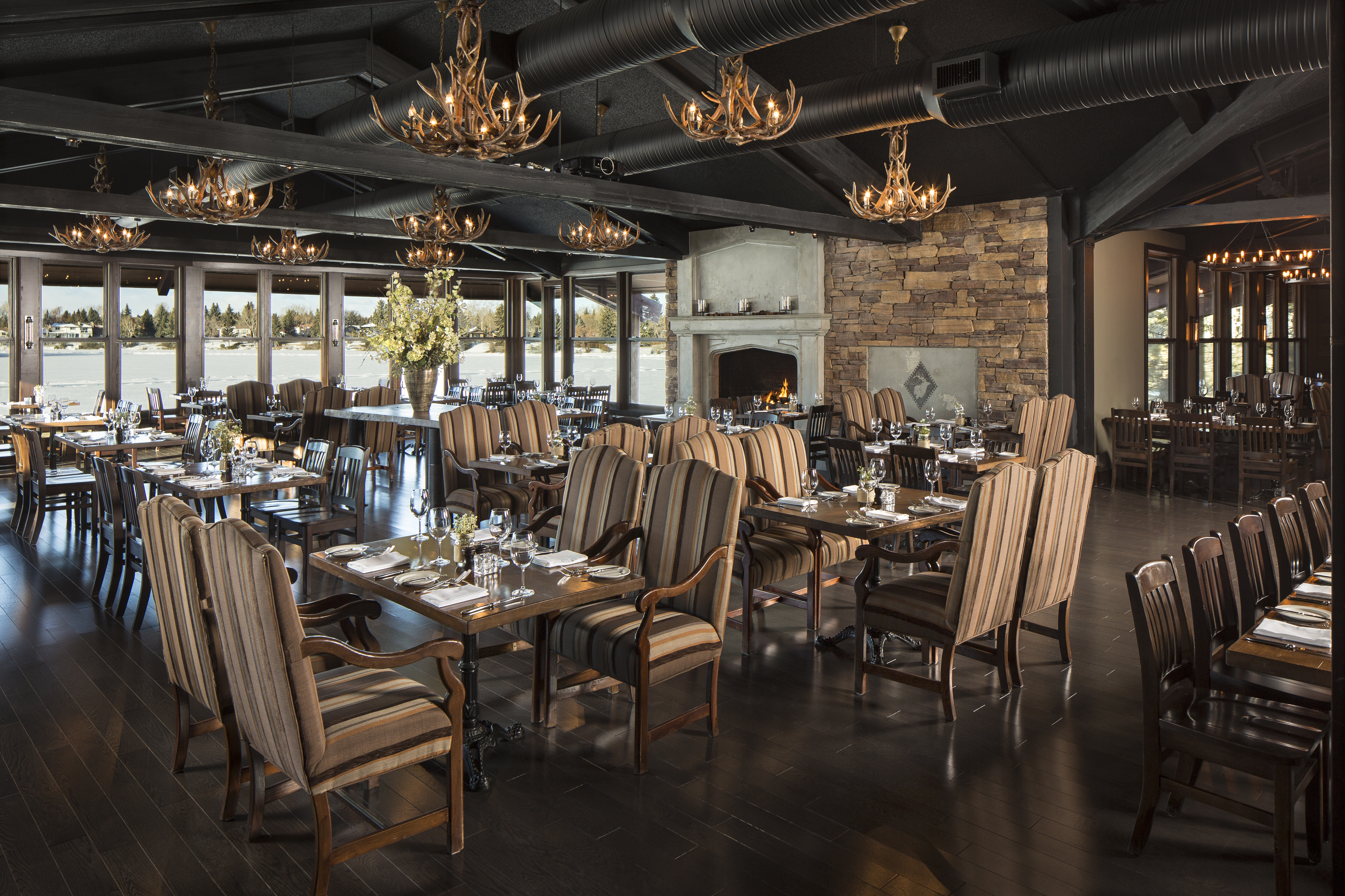 Our locally inspired menus are complimented by a diverse wine list offering global selections authored by CRMR Wine Director Brad Royale.