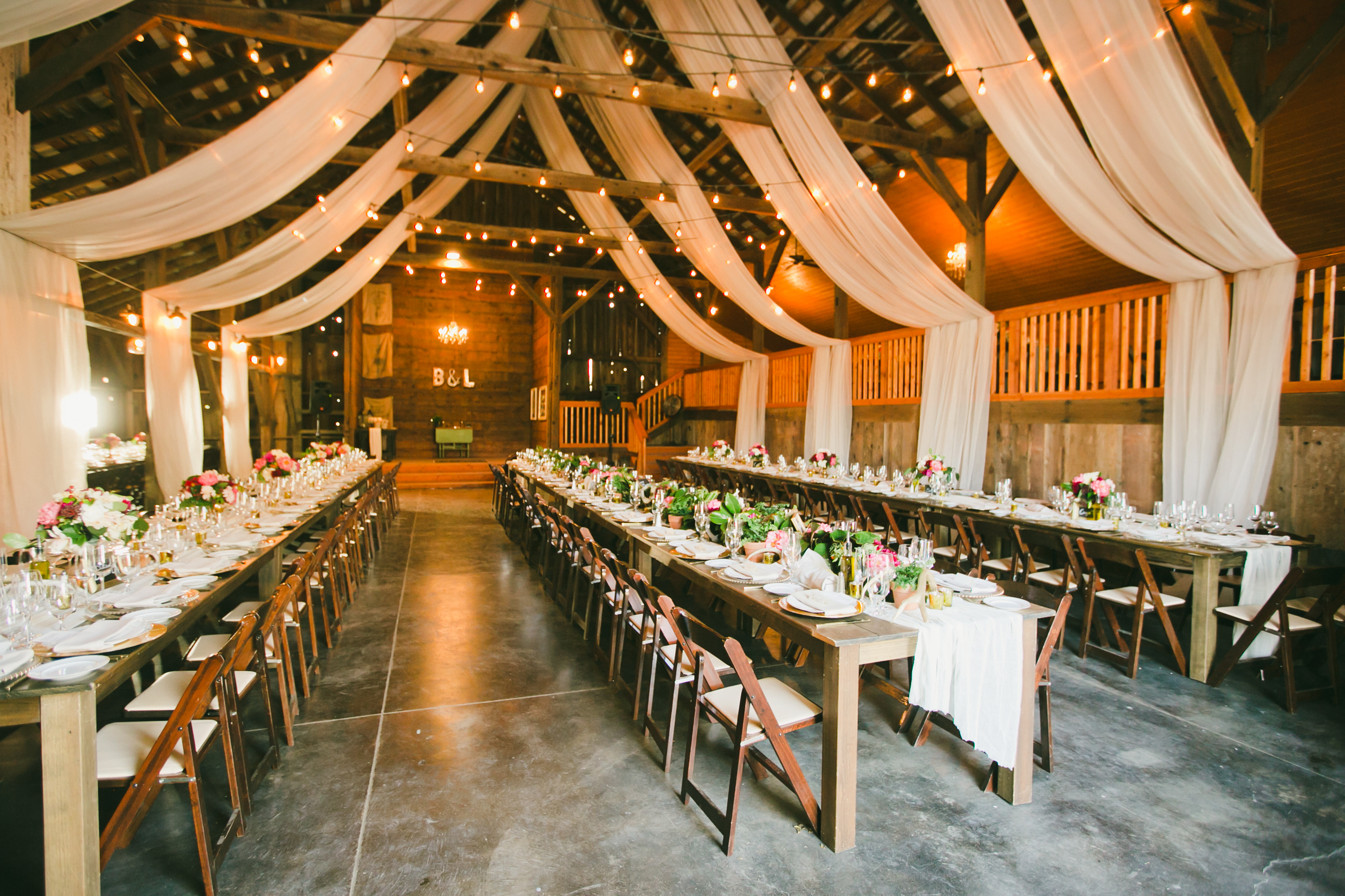 the barn