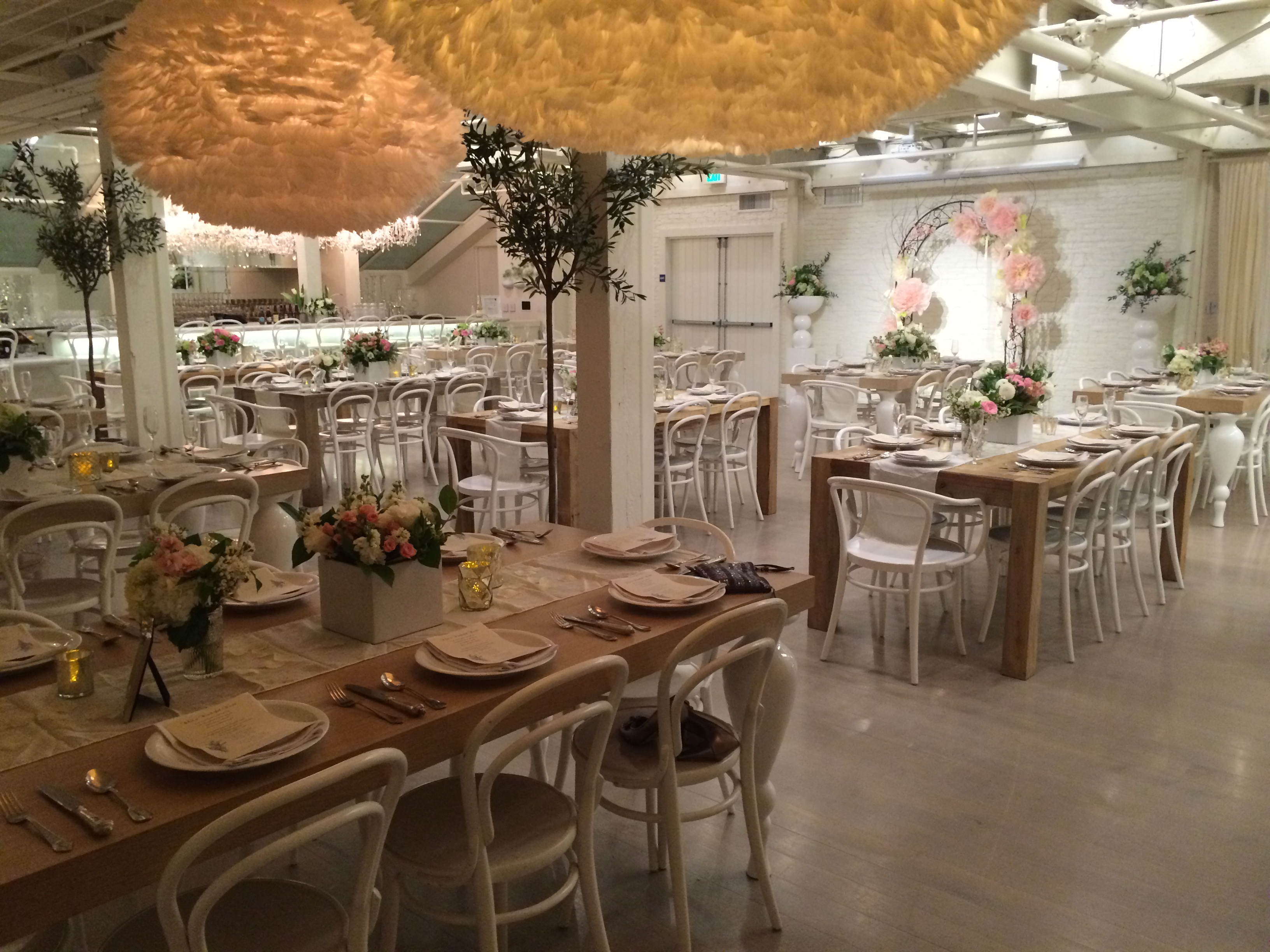 Menu options and pricing for your potential wedding would be directly coordinated with Packing House eateries.