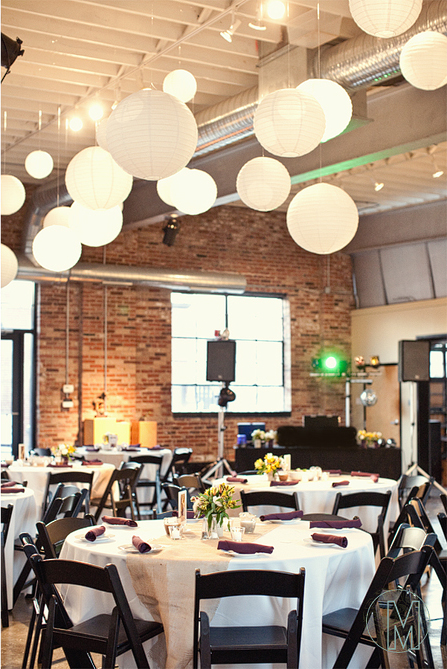 The 6000+ square feet of open space can accommodate up to roughly 250 guests for a seated dinner or up to 500 for a cocktail-style party.