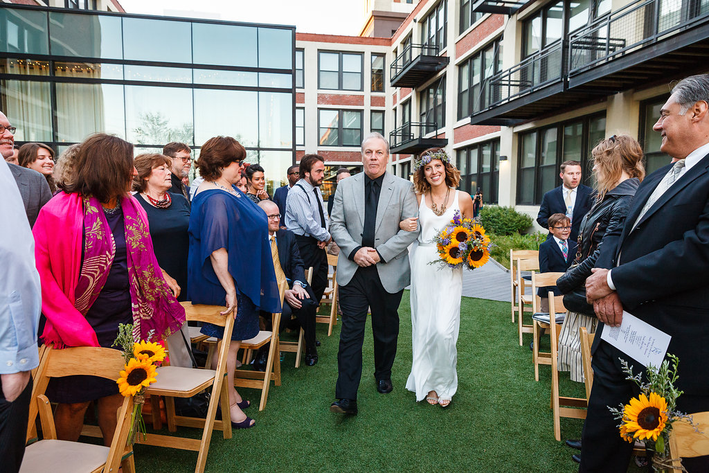 Ceremony in the garden