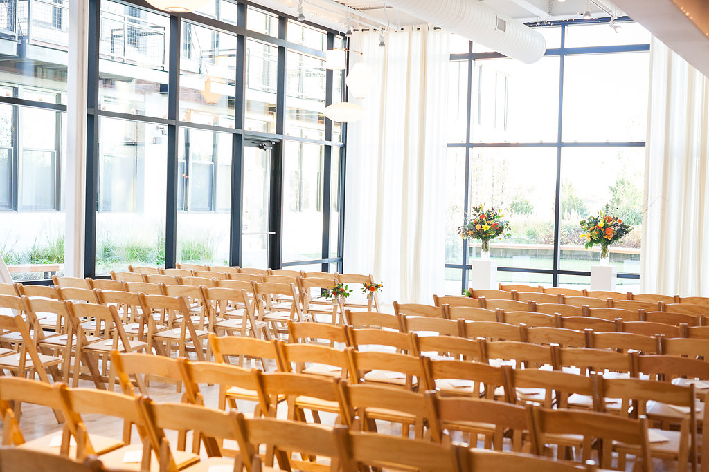 Ceremony set up