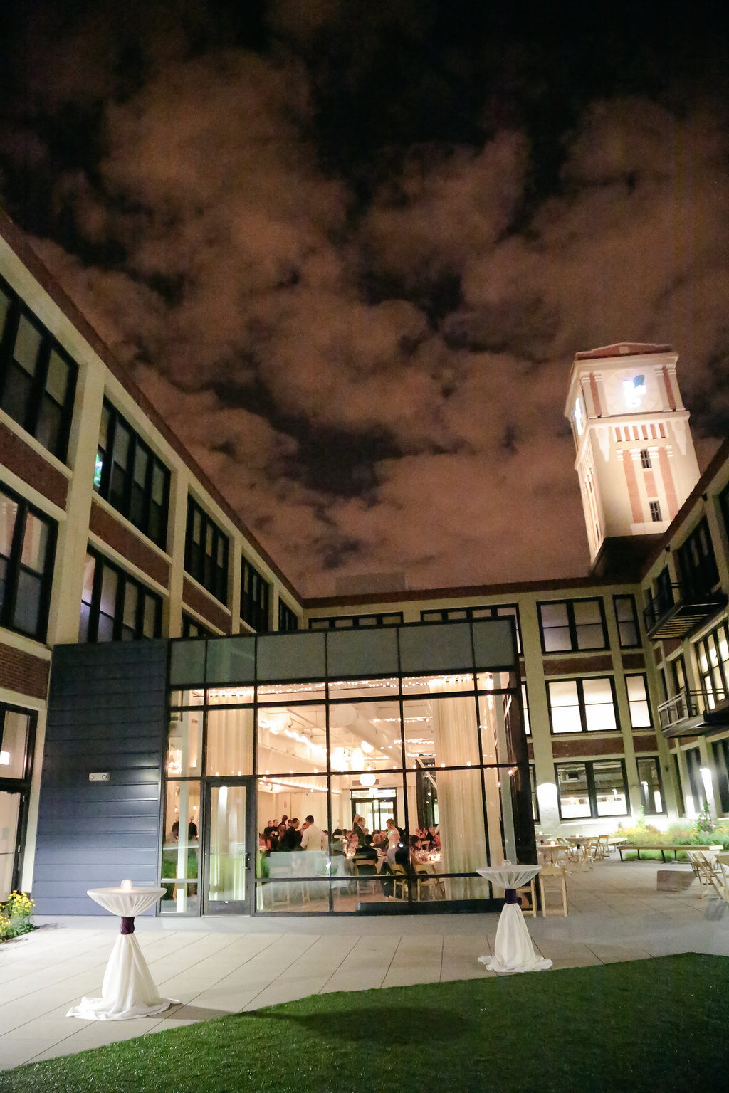 The garden space