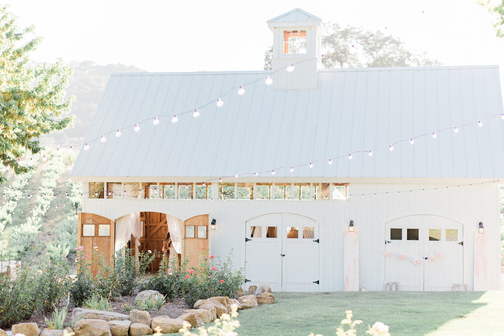 Beautiful White Barn