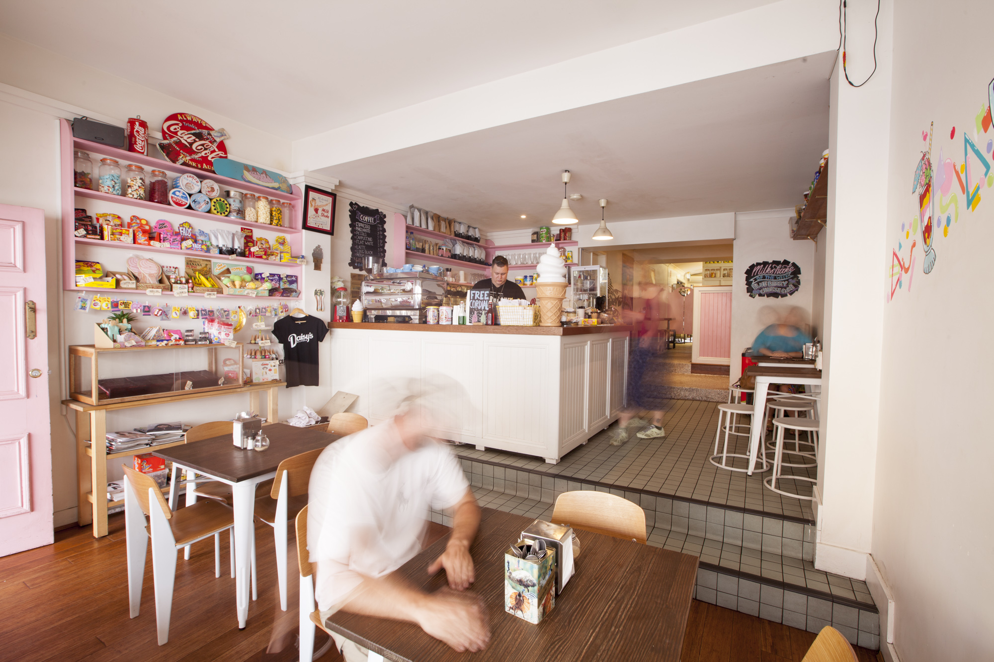 Daisy's is a modern update on the classic Aussie milk bar and corner store.